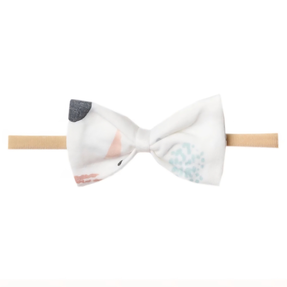 NWT never Worn Baby/Kids Bow Tie Bow Headband, Copper Pearl Baby Girl Headband